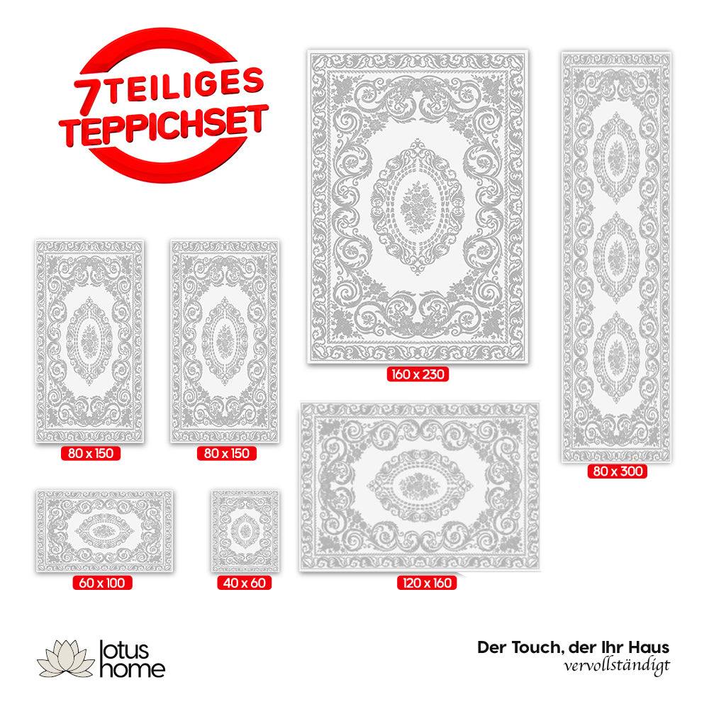 7-teiliges Teppich-Set CK 5301