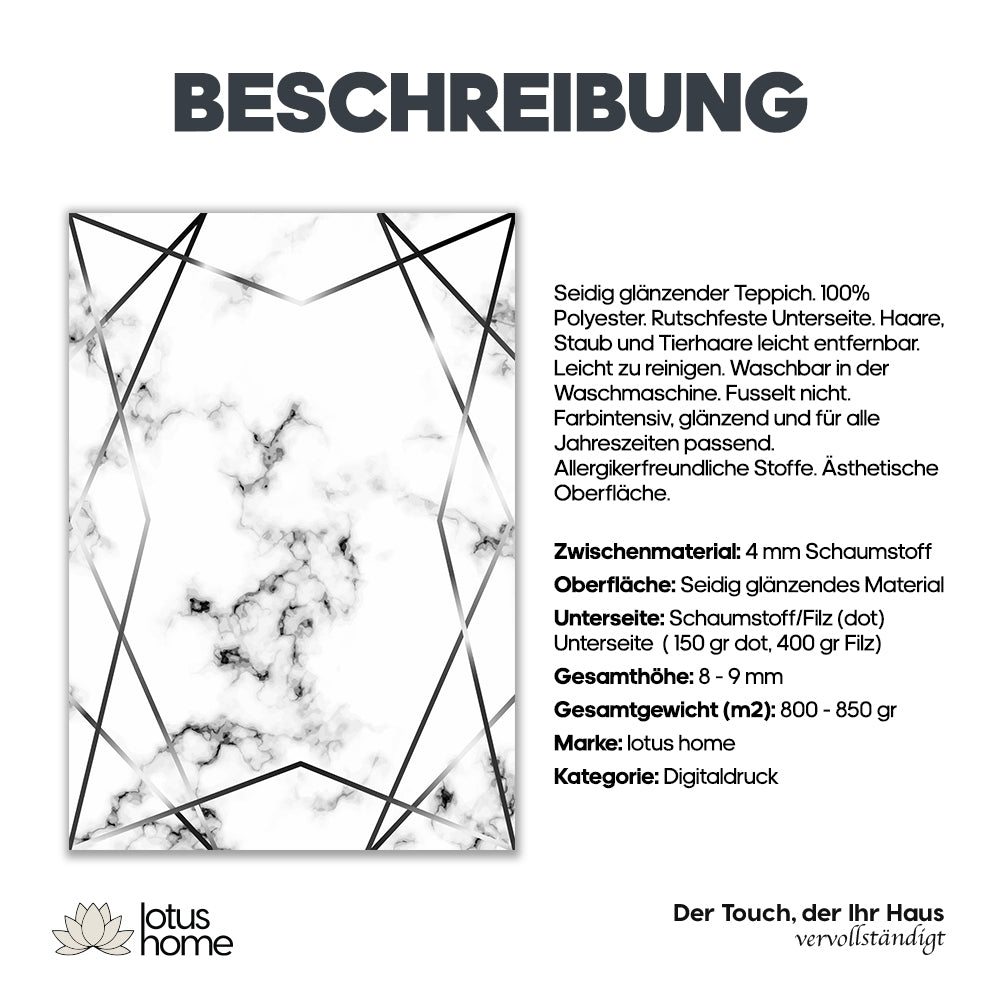 7-teiliges Teppich-Set FM 2020 Gri
