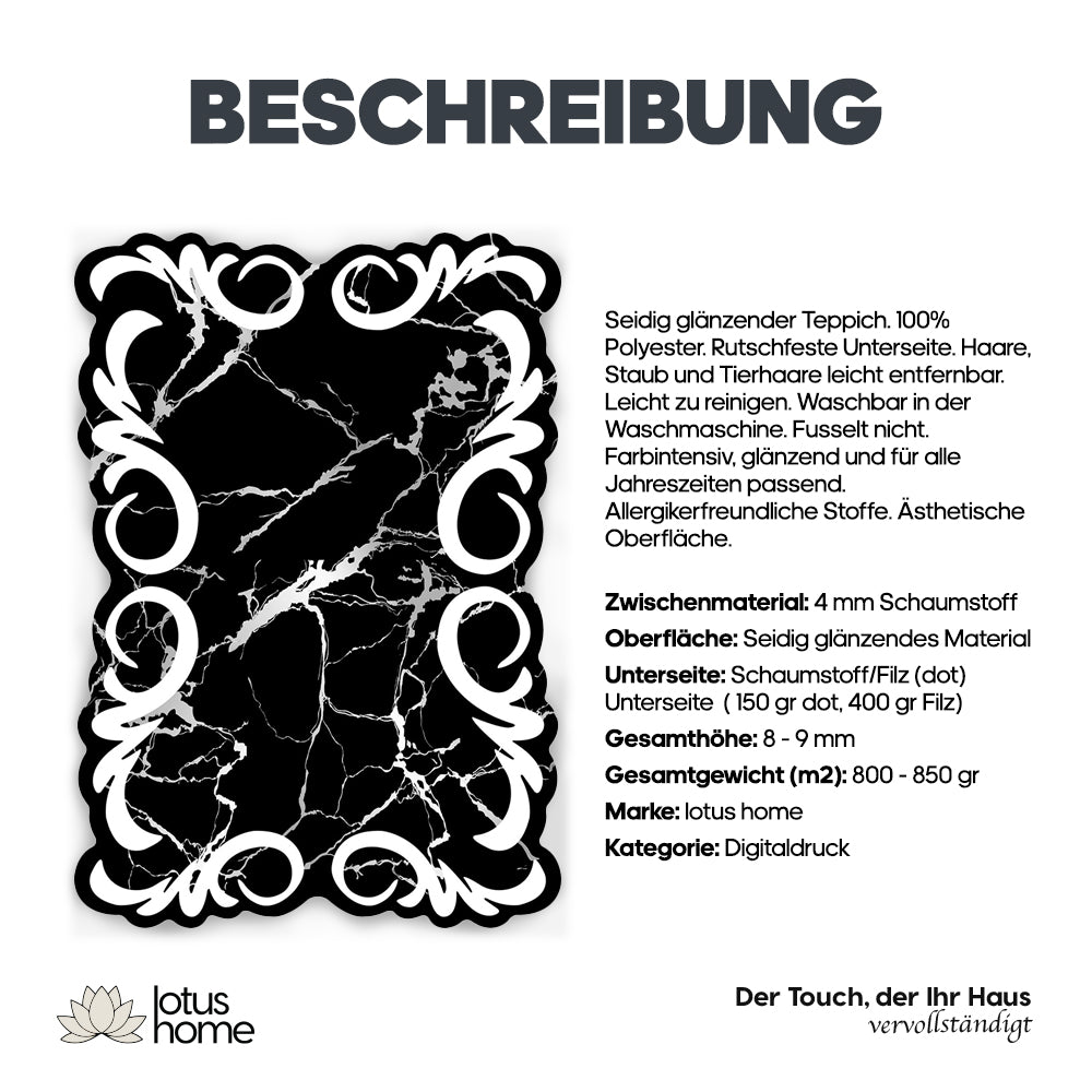 7-teiliges Teppich-Set Ceyda 1053
