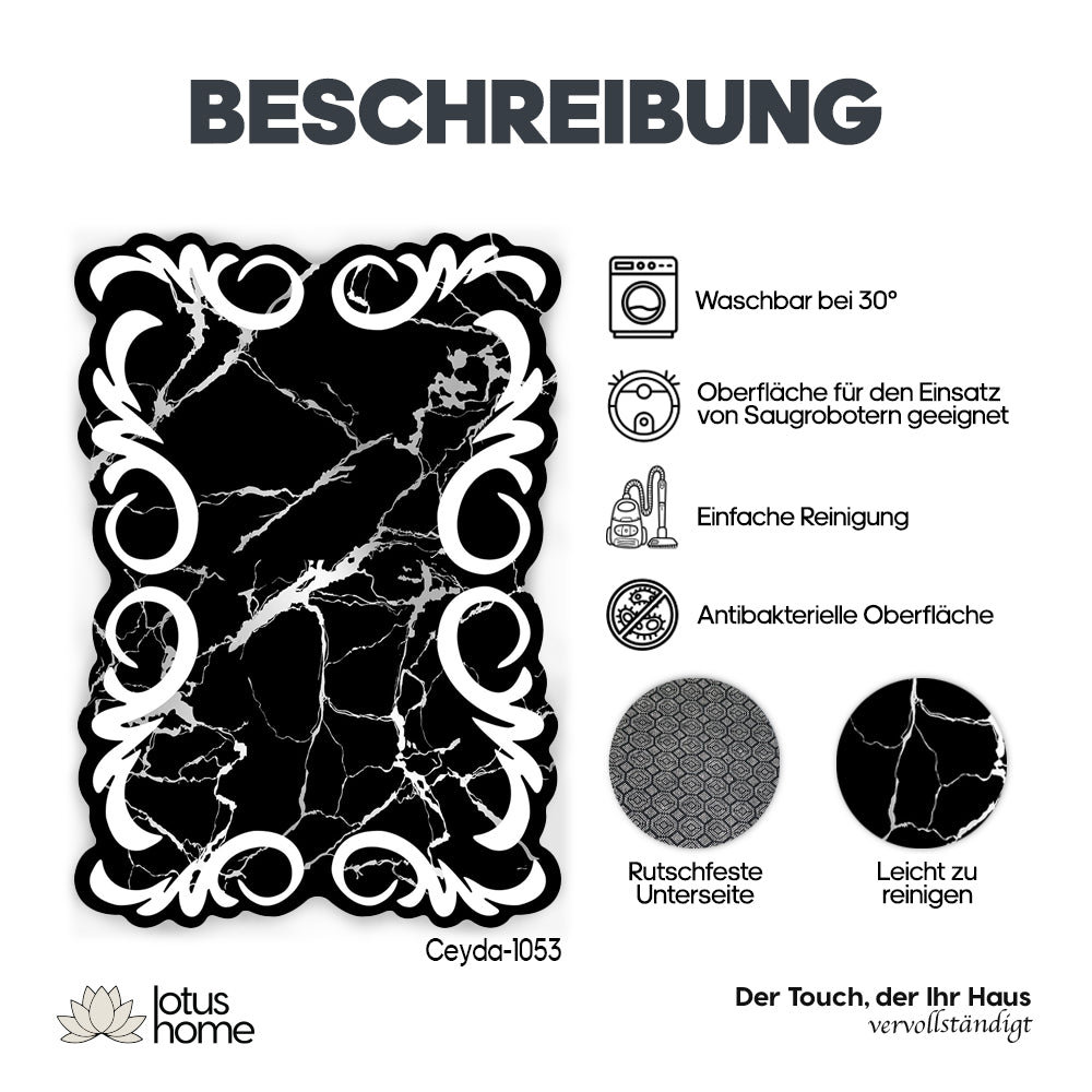 7-teiliges Teppich-Set Ceyda 1053