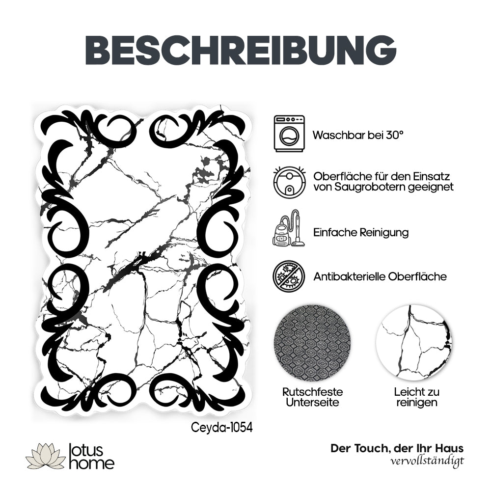 7-teiliges Teppich-Set Ceyda 1054