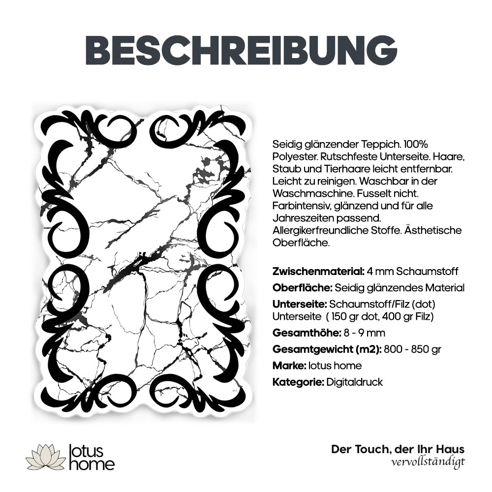 7-teiliges Teppich-Set Ceyda 1054
