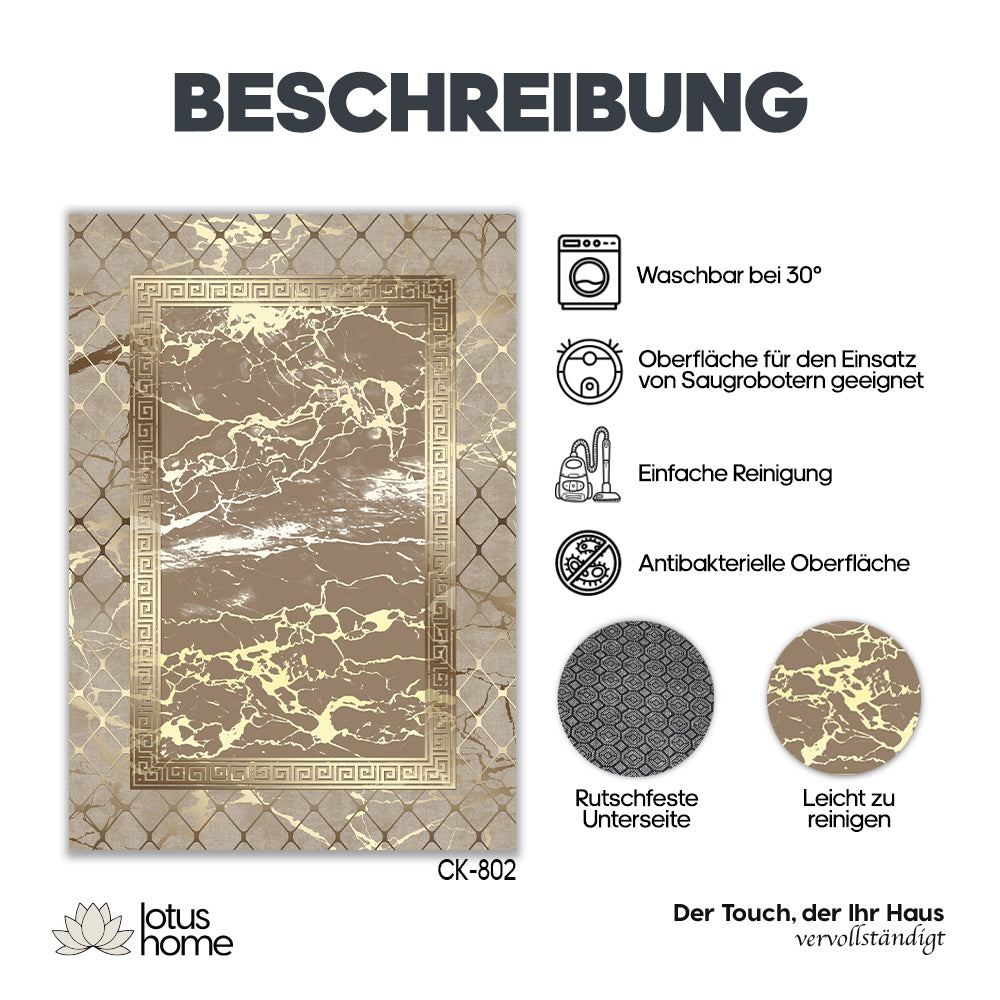 7-teiliges Teppich-Set CK 802