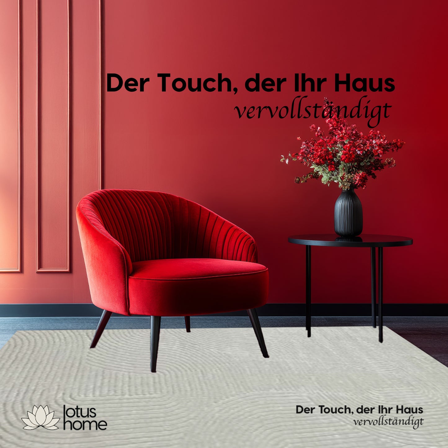 5-teiliges Teppich-Set Joy Cremeweiß RA 780