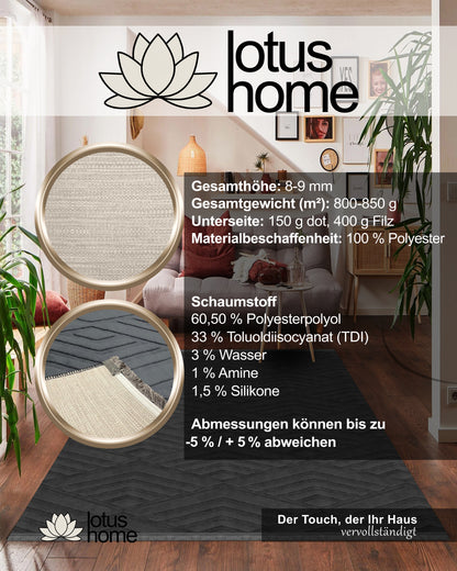 5-teiliges Teppich-Set Ascura Code-05