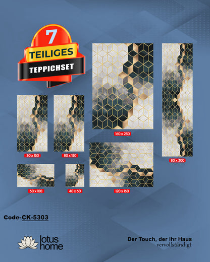 7-teiliges Teppich-Set CK 5303