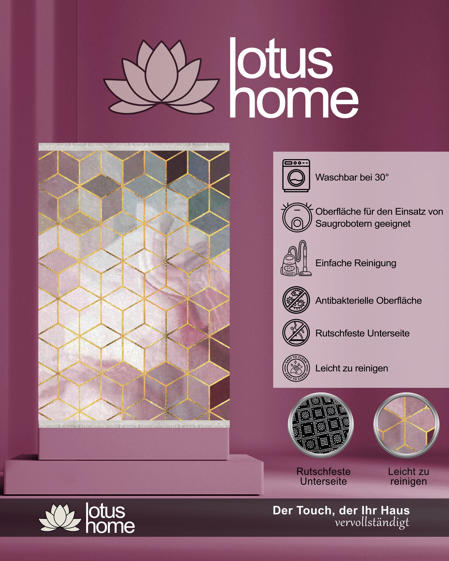 7-teiliges Teppich-Set CK 5293