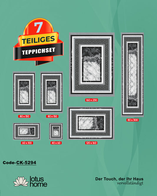 7-teiliges Teppich-Set CK 5294