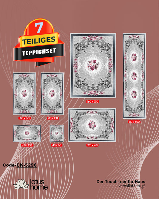 7-teiliges Teppich-Set CK 5296