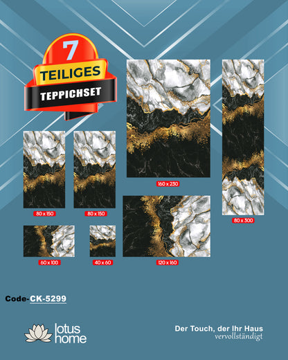 7-teiliges Teppich-Set CK 5299