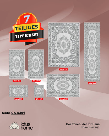 7-teiliges Teppich-Set CK 5301