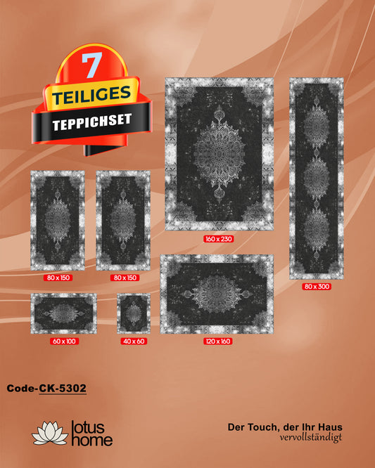 7-teiliges Teppich-Set CK 5302