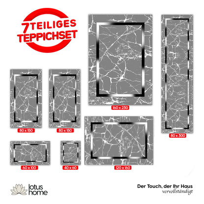 7-teiliges Teppich-Set CK 5297