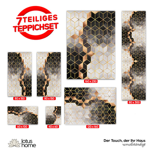 7-teiliges Teppich-Set CK 5303