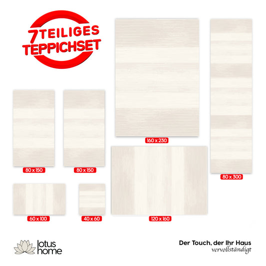 7-teiliges Teppich-Set CK 871