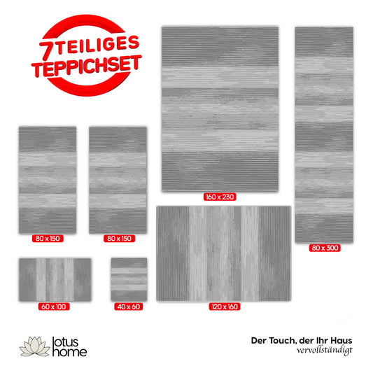 7-teiliges Teppich-Set CK 874