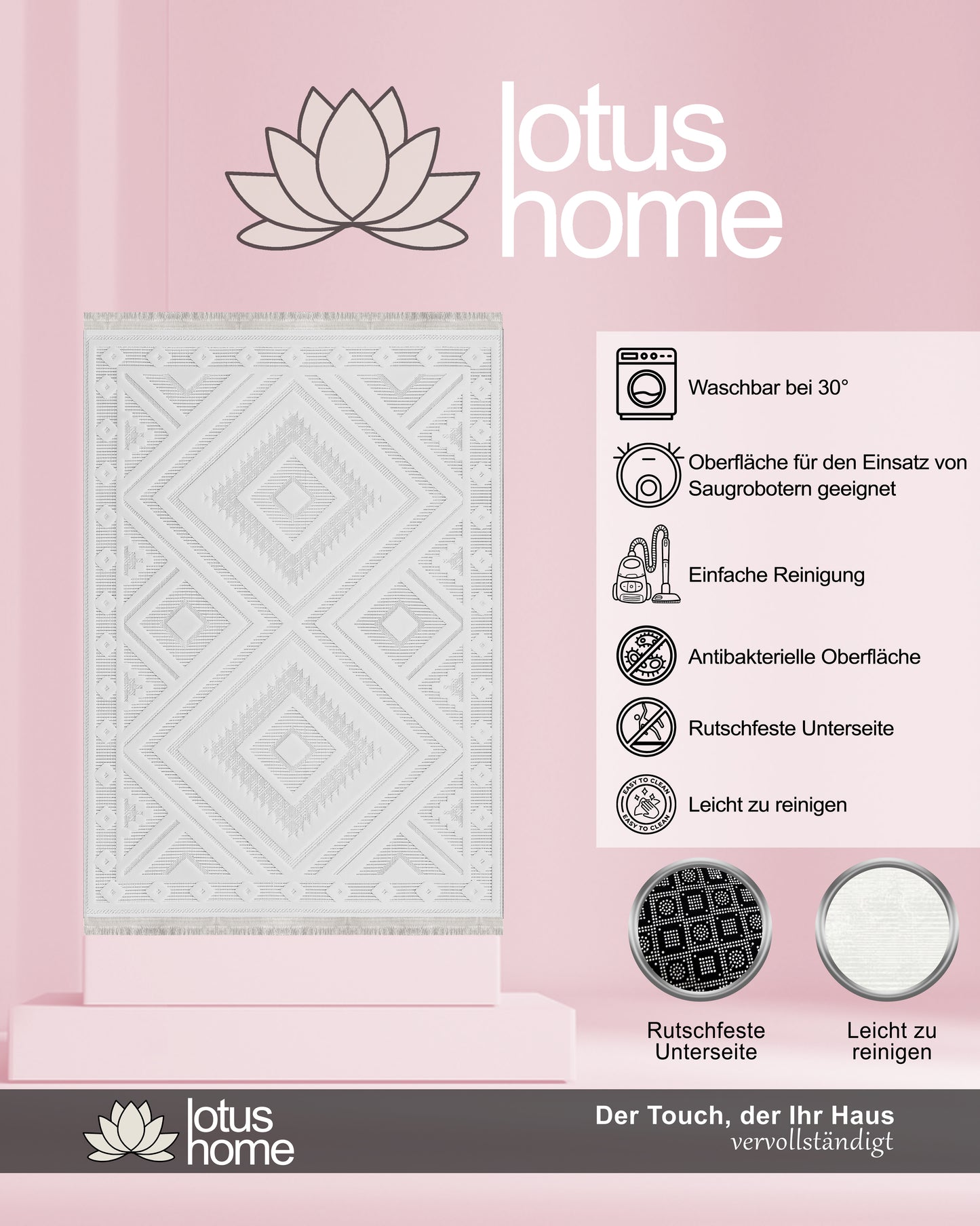 7-teiliges Teppich-Set FM 5292