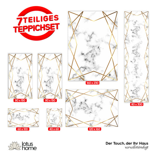 7-teiliges Teppich-Set FM 2020
