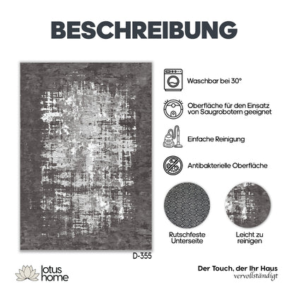 7-teiliges Teppich-Set D 355