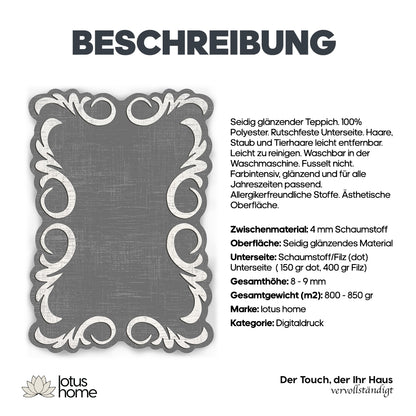 7-teiliges Teppich-Set Irem 1027 Lazer