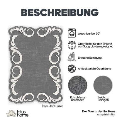 7-teiliges Teppich-Set Irem 1027 Lazer