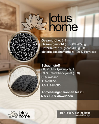 7-teiliges Teppich-Set KM-589